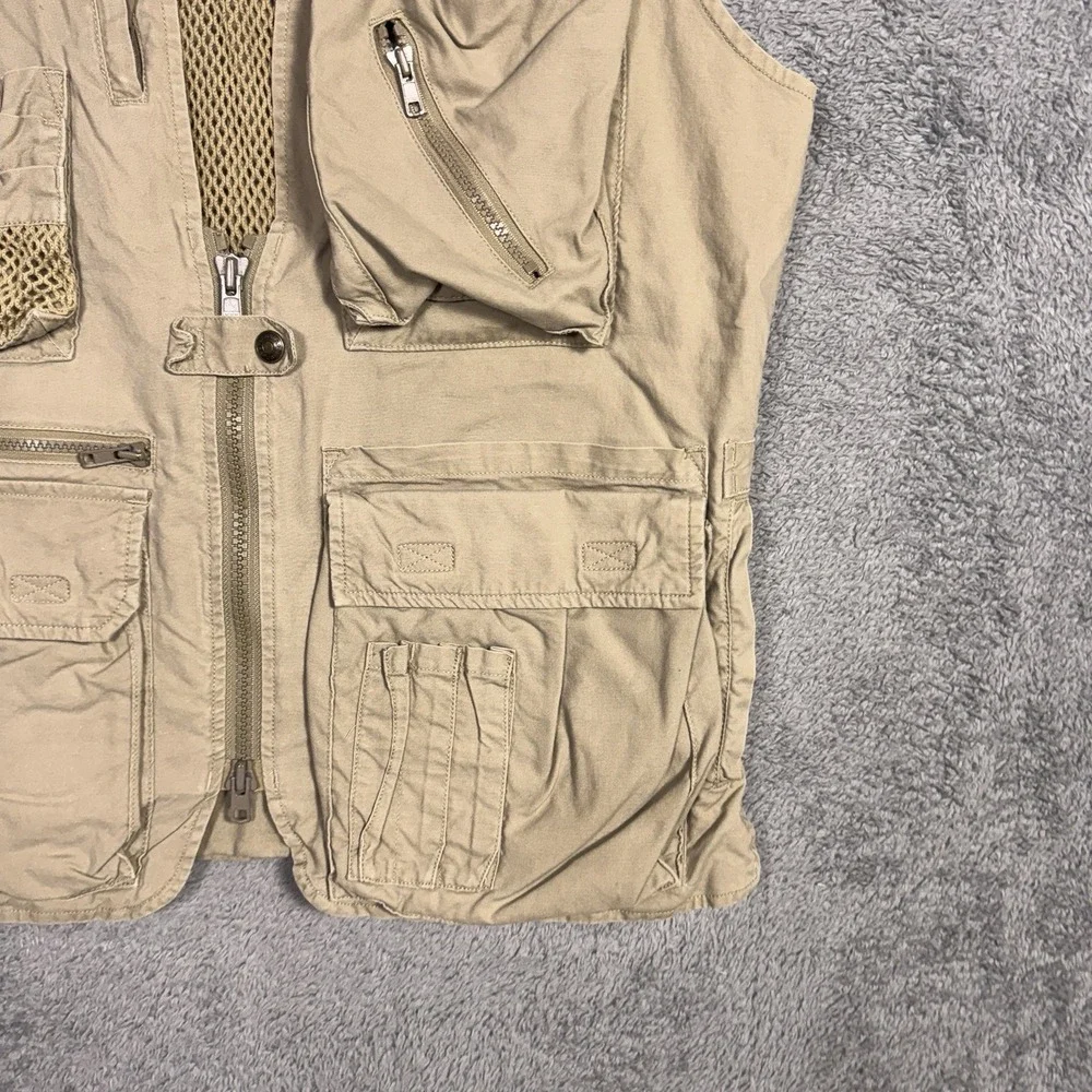 Banana Republic Vest Mens S Photographer Safari Hike Fishing Travel Utility Y2K